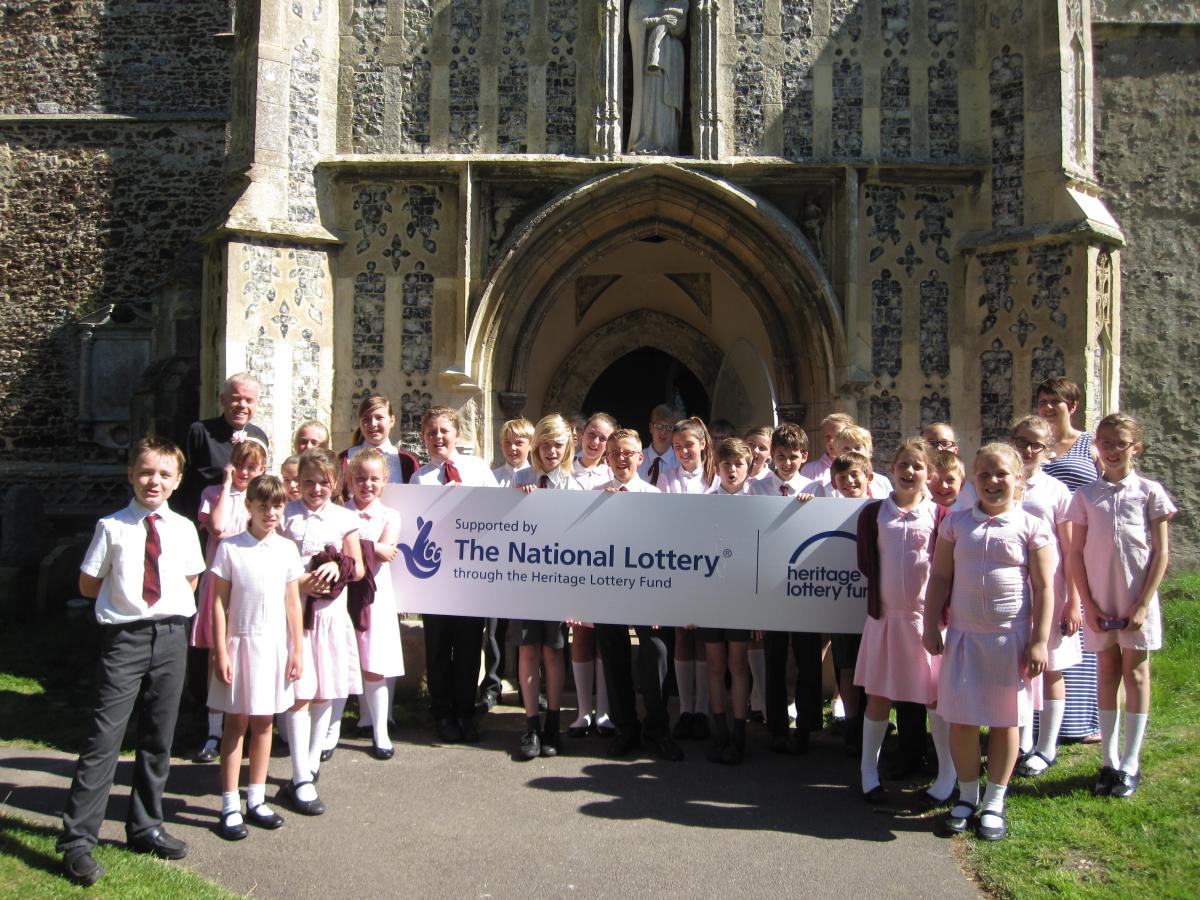 01 St George’s School celebrating the porch restoration