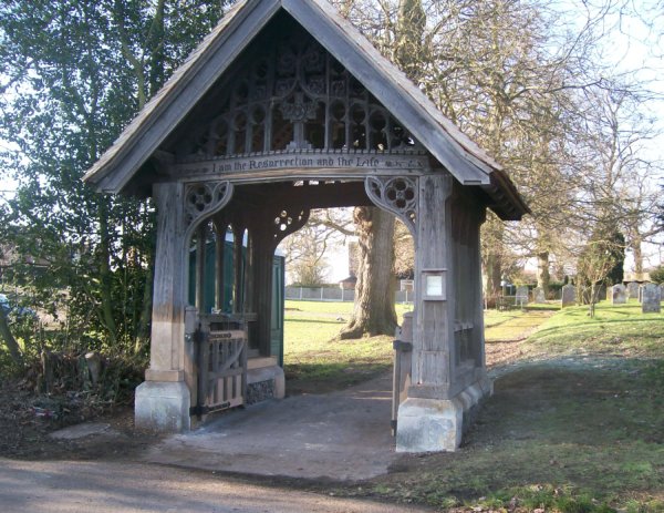 St George's Gt Bromley lychgate newly restored