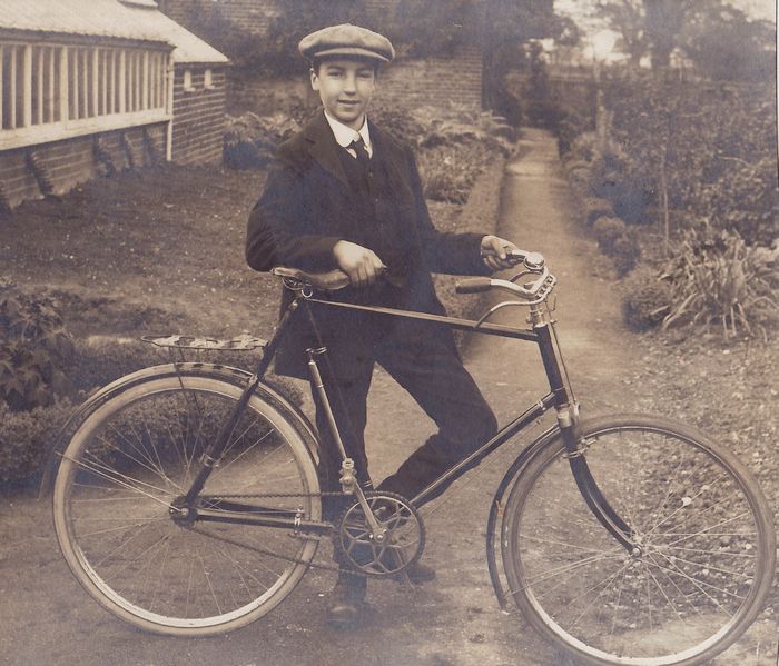 john biddis on his bike